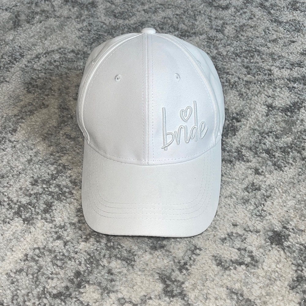 Miss to Mrs “Bride” White Cap